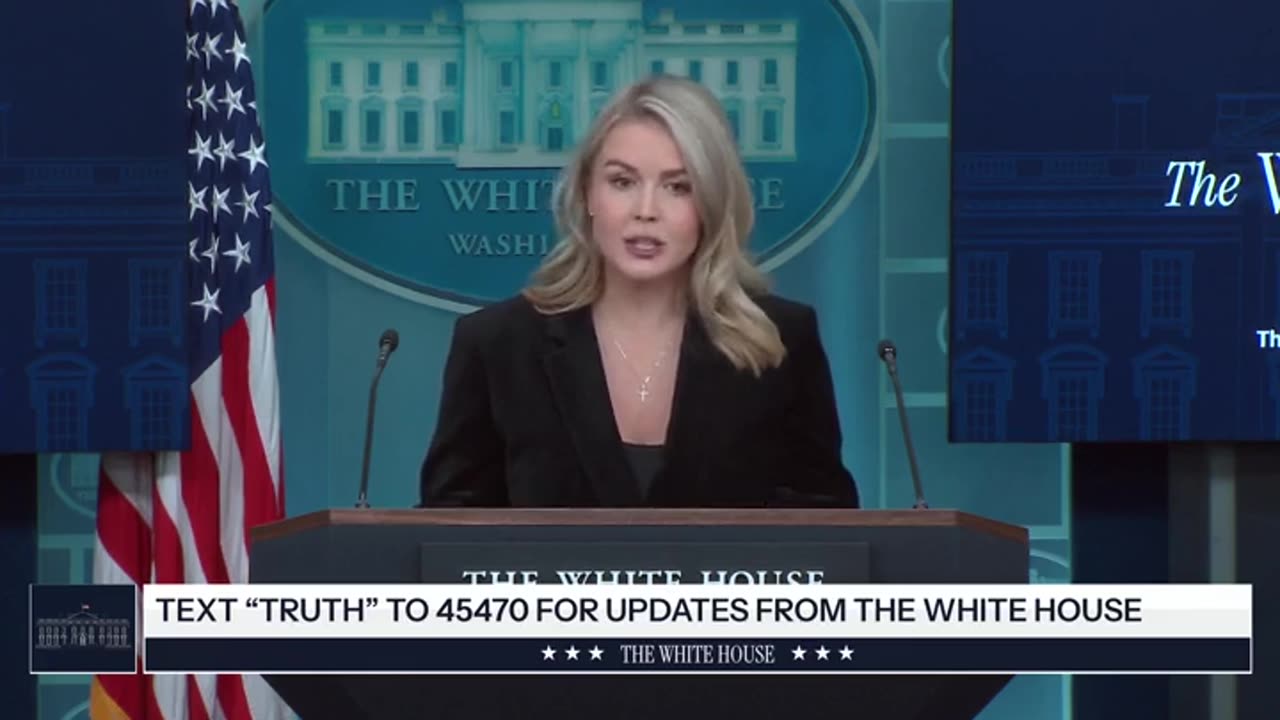 Karoline Leavitt Pressed About Trump Threatening Democrat Lawmakers