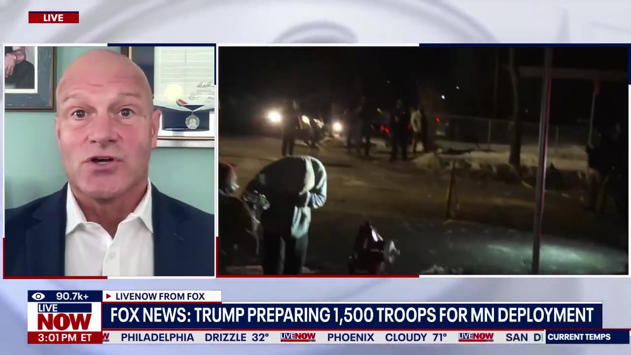 1,500 troops prepare for Minneapolis deployment amid protests, FOX reports