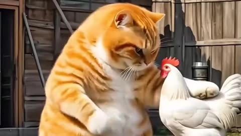 Funny cat