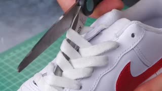 Not your average shoe makeover 👀👟