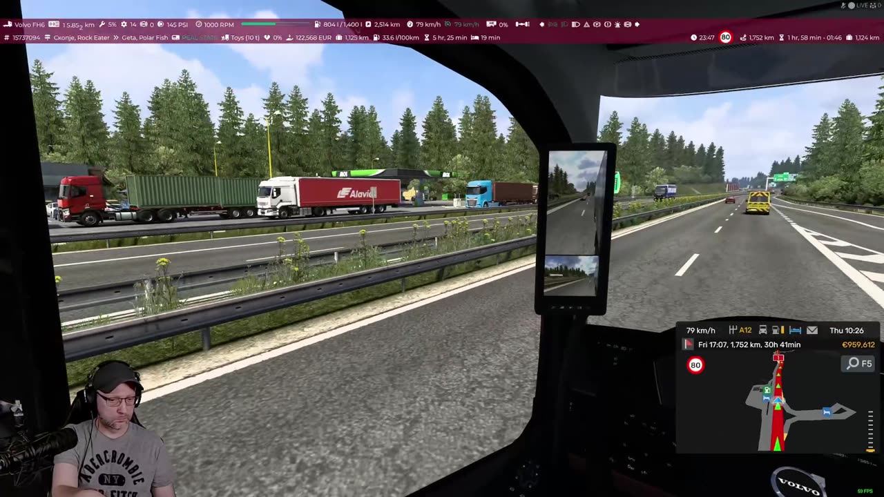 Skopje to Geta in Euro Truck Simulator 2. Part 2