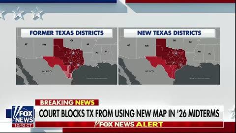 A federal court has BLOCKED Texas's NEWLY drawn congressional map