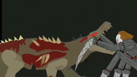 SCP-682 vs IT Animation (DC2)