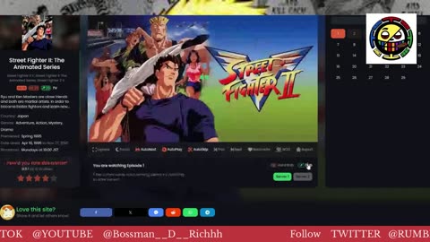 Street Fighter II: The Animated Series MARATHON TUNE IN 100