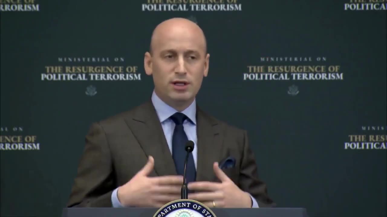 Stephen Miller Delivers Brilliant Speech on Left-Wing Terrorism
