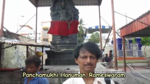 Panchamukhi Hanuman Temple, Rameswaram | The Five-Faced Lord Hanuman