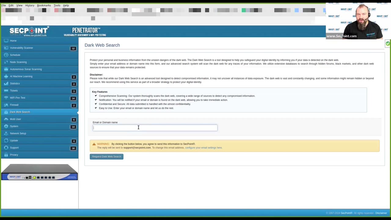 How to Detect Dark Web Leaks with SecPoint Penetrator