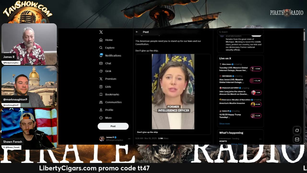 11/18/25 Happy Trump Tuesday! https://libertycigars.com/Promo TT47