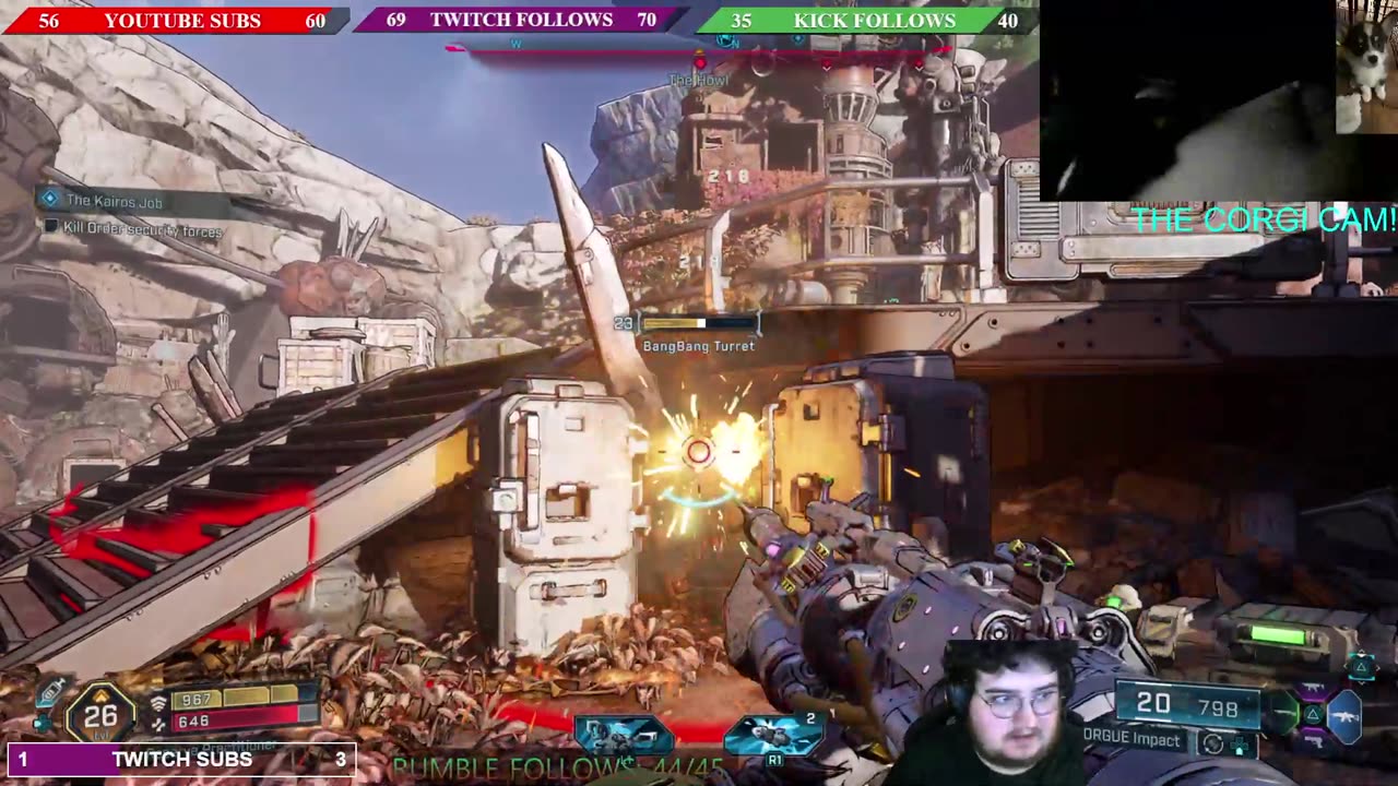 Rafa, Sly (my corgi), and I, continue to fight through Kairos! | Come join and cheer us on! Thanks!