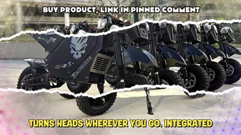 TOURSOR M10 Electric Scooter 72V 50AH 10000W Dual Drive Electric Scooter