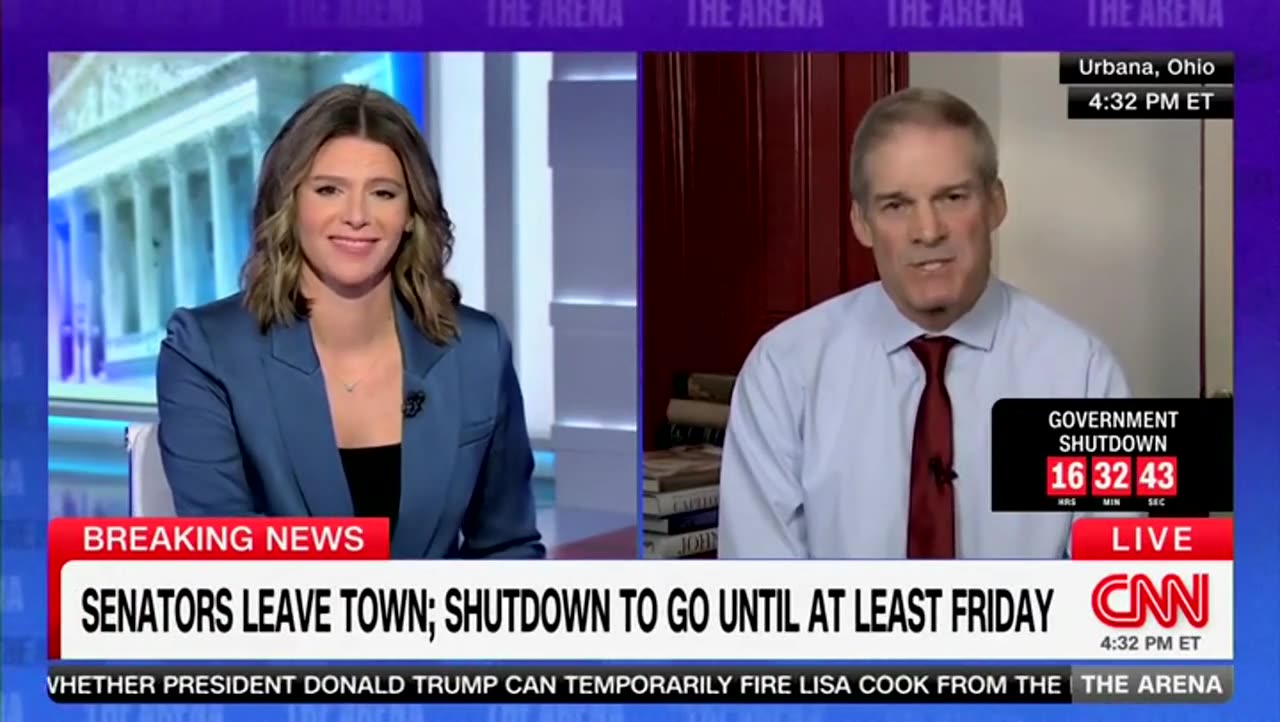 Jim Jordan Identifies The One Person Who Knows When Shutdown Ends