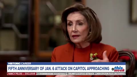 Nancy Pelosi: Trump Incited J6 and Lied About National Guard