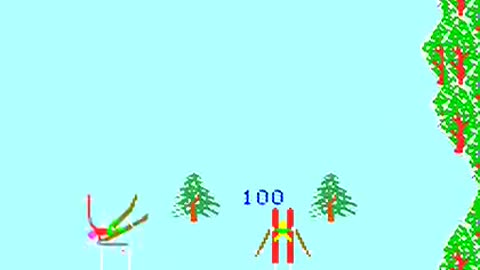 Arcade Longplay 859 Alpine Ski