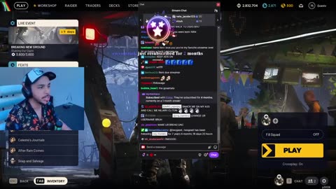 Hamlinz gets emotional as Myth gifts him 200 subs on his first stream back after over 3 years.