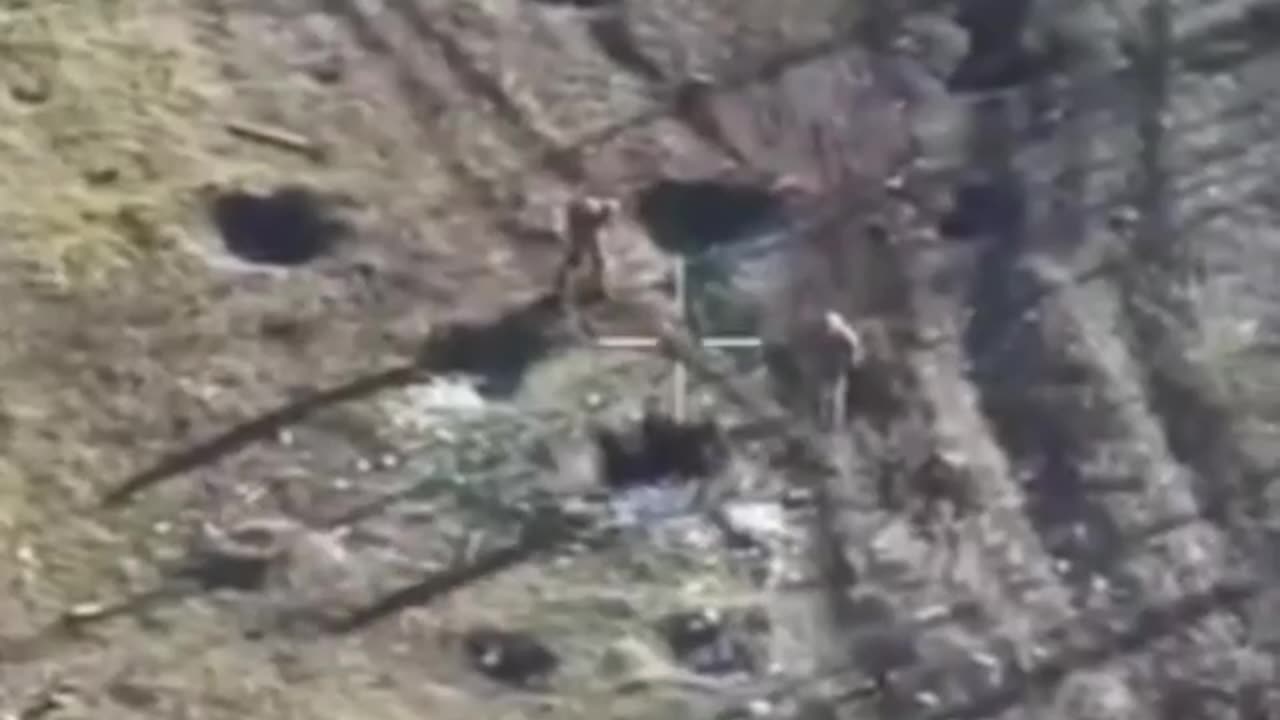 Russian Soldier Accidentally Takes Out His Buddy While T