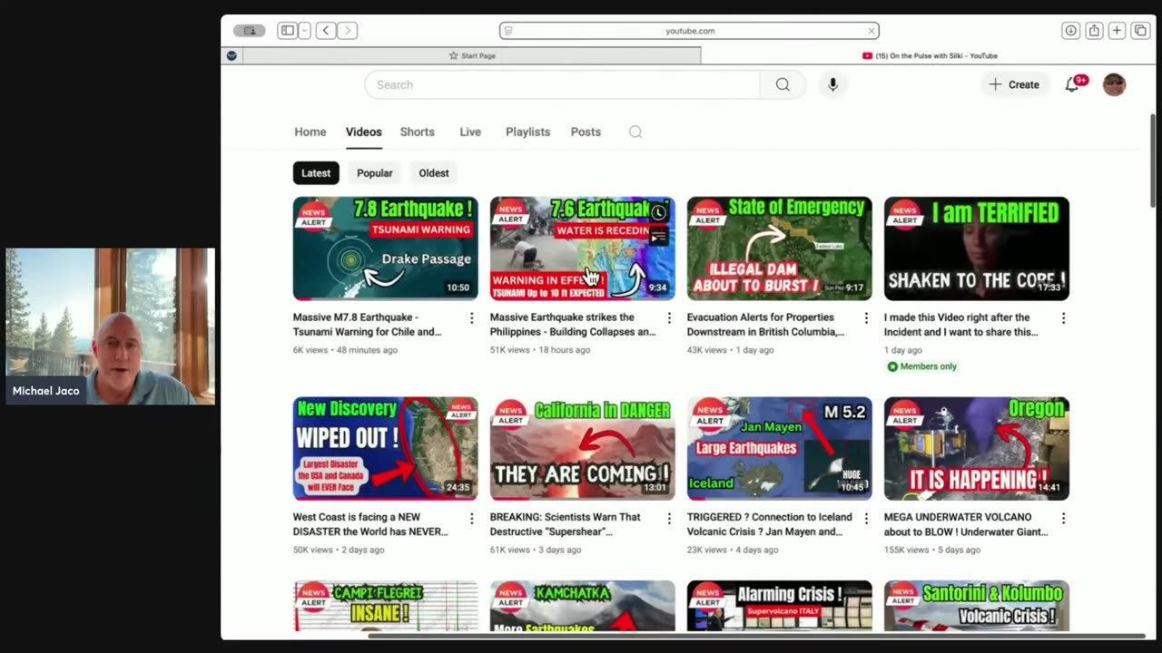 Cataclysmic earthquake, tsunami coming along with massive stock market and crypto crash end of oct?