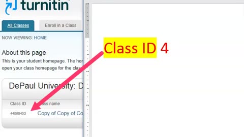 Turnitin Instructor Access with Free Class ID and Enrollment Key