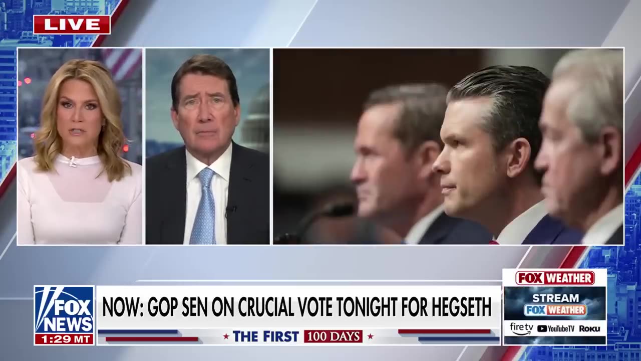 Pete Hegseth will ‘inspire the troops’, says GOP senator