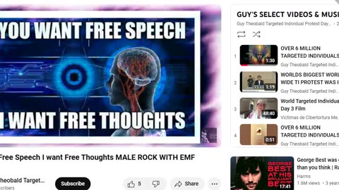 YOU WANT FREE SPEECH! - I WANT FREE THOUGHTS! - V2K TI - BRIEF VERSION