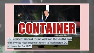 Fact Check: REAL Photo Of Flag Behind Trump Apparently At Ground Level -- WH Denies Touched Ground