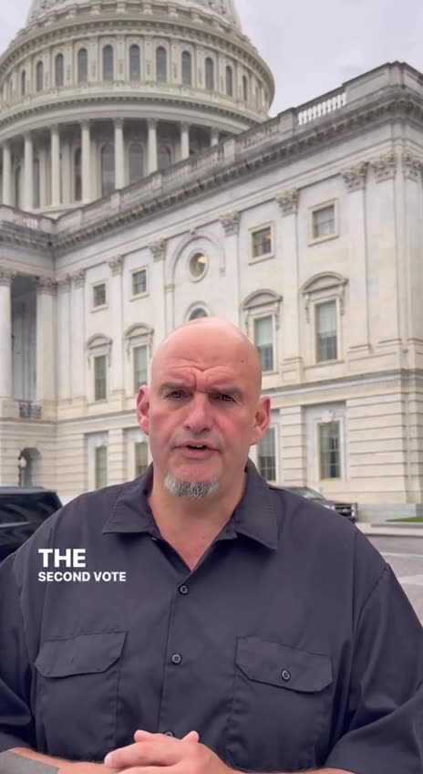 Fetterman in the voice of reason..