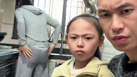 😛When my wife cooks father daughter's #FunnyFamily #Cooking