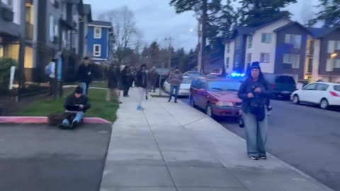 Pissed Off Citizen Delivers Message to Portland ICE Protesters