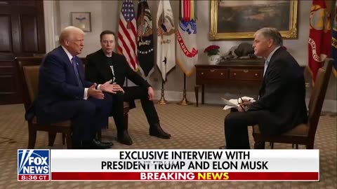 FULL INTERVIEW: President Trump and Elon Musk on Fox News with Sean Hannity - 2/18/25