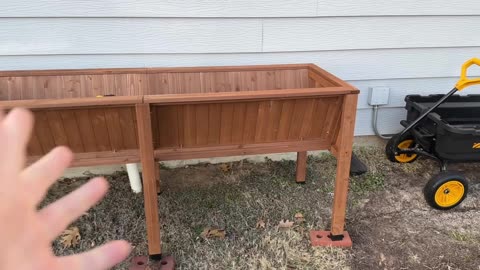 Review Garvee Cedar Raised Garden Bed