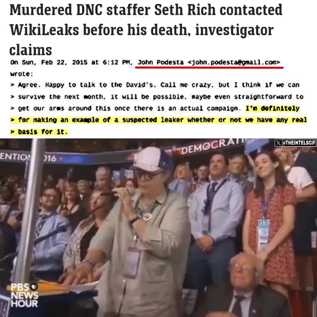 Der ermordete DNC-Mitarbeiter