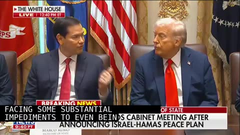 Smiling Marco Rubio Credits Peace Deal to Trump’s ‘Extraordinary Phone Calls’