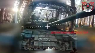 🛸🇺🇦 Ukraine Russia War | Fiber-optic Drone Strikes on Ukrainian T-72 Tank | RCF