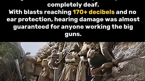 25% of World War 1 Soldiers Suffered Hearing Loss #history #ww2 #war #shorts