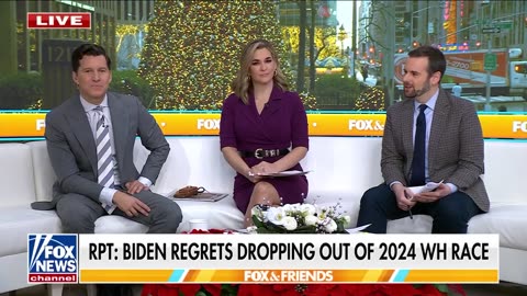 BIDEN'S REGRETS: Report reveals long list of the president's regrets before leaving office