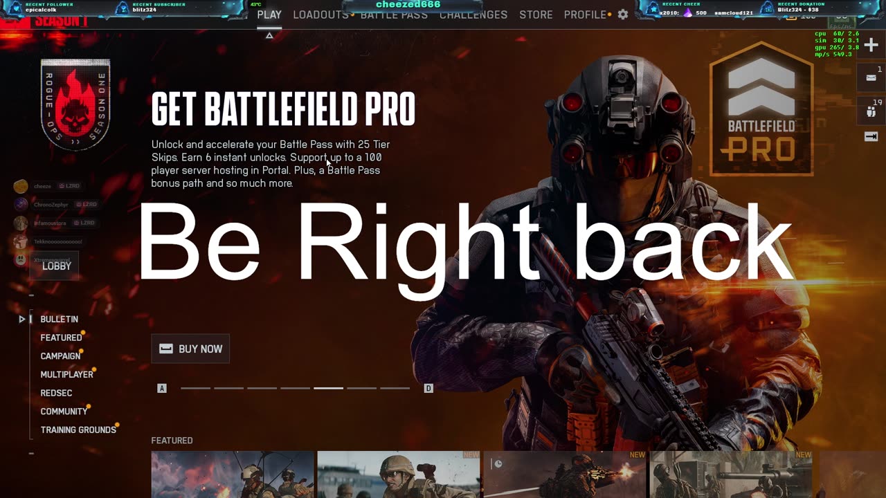 Red Sec with the boys