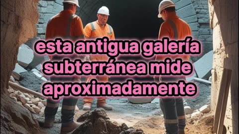 Descubren túnel del siglo III A.C. entre Viterbo y Roma.