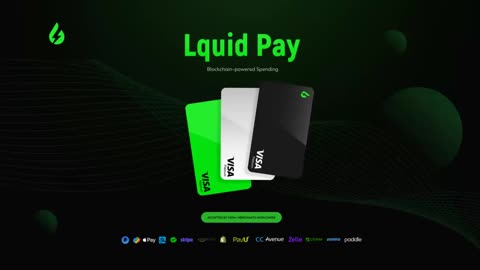 LQUID PAY = LIVE - FREE FULL CUSTODY VISA HYBRID CRYPTO + FIAT MONEY DEBIT CARD - TOP TEAM ROB BUSER