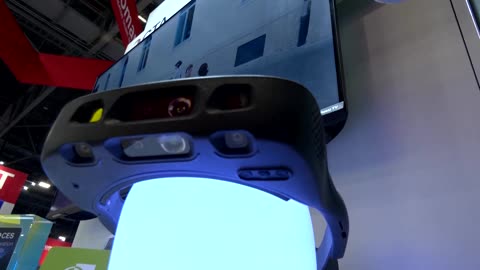 AI glasses using haptics to guide the blind featured at CES 2026