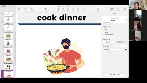 Daily routine Class (14)