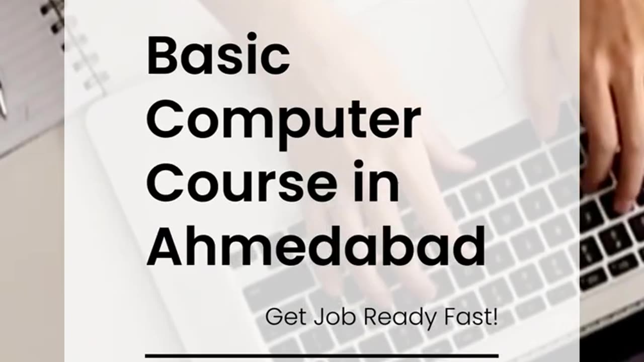 Basic Computer Course in Ahmedabad | Job-Oriented Digital Skills for 2025