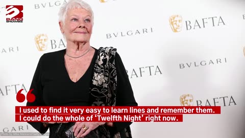 Dame Judi Dench needs guide when she leaves her home due to sight loss