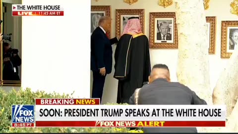 Joe Rambo - watching President Trump show the Saudi Crown Prince THE AUTOPEN