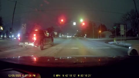 Random Driving in Dearborn And Dearborn Heights, Michigan, December 5, 2025