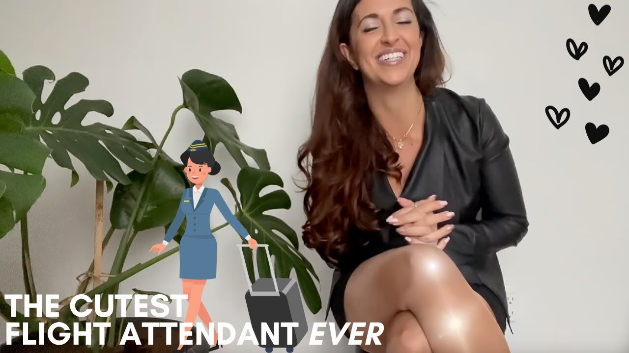 Lelemoris favourite flight attendant pantyhose to wear