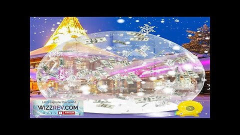 10FT Giant Inflatable Snow Globe with 100% PVC Inflatable Christmas Snow Globes Review