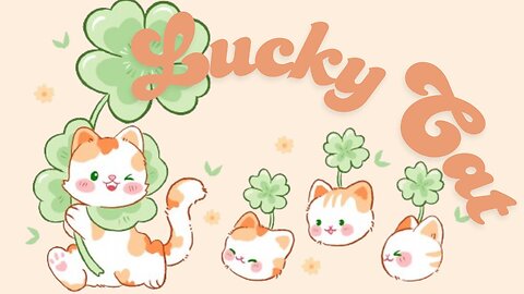 Lucky Cat Lofi ✨🍀1 Hour Cafe Song 🥞 lofi chill 【Cute lofi music mix】 🍞study aesthetic chill relax