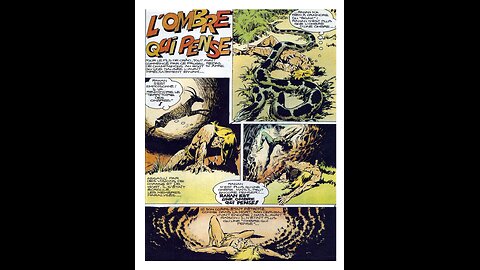 Rahan. Episode 155. By Roger Lecureux. The Shadow that Thinks. A Puke(TM) Comic.
