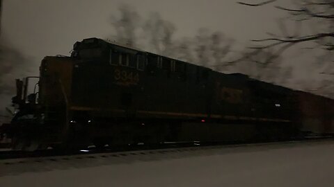 Not so hard to see night Train