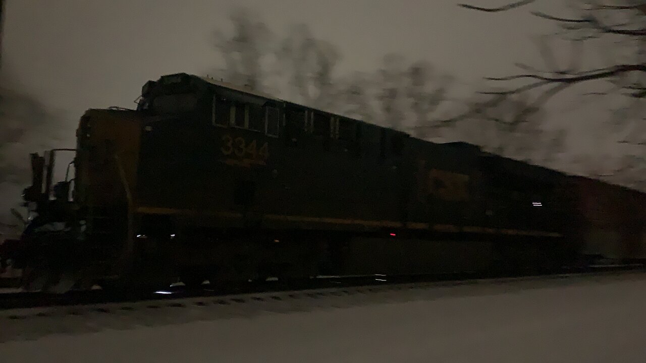 Not so hard to see night Train