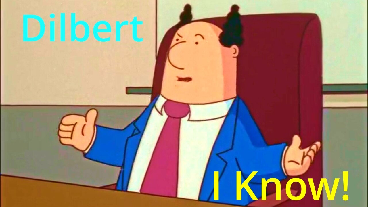 Dilbert: Boss has proposal for merger partner